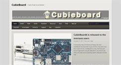 Desktop Screenshot of cubieboard.org